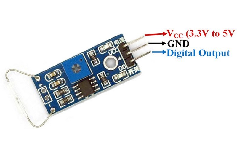 Magnetic Reed Sensor Module