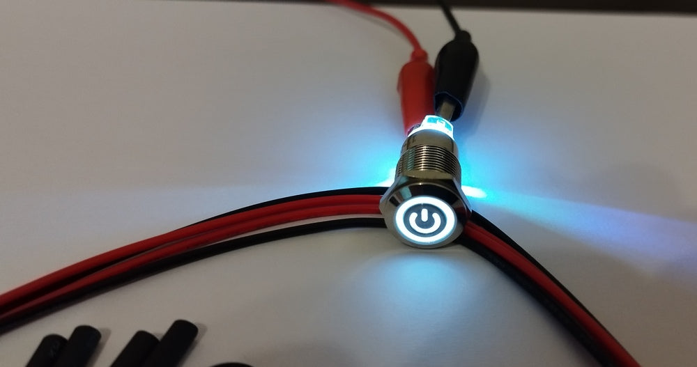 Metal button switch (Self Locking)