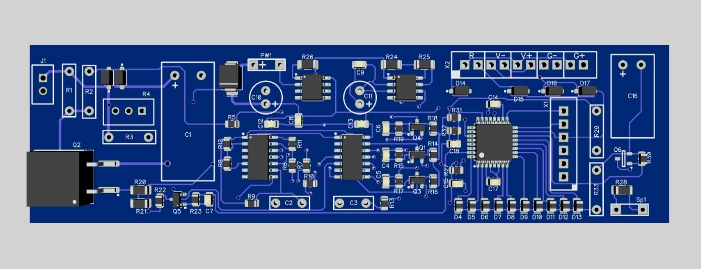PI metal detector (NH-126LS Project)
