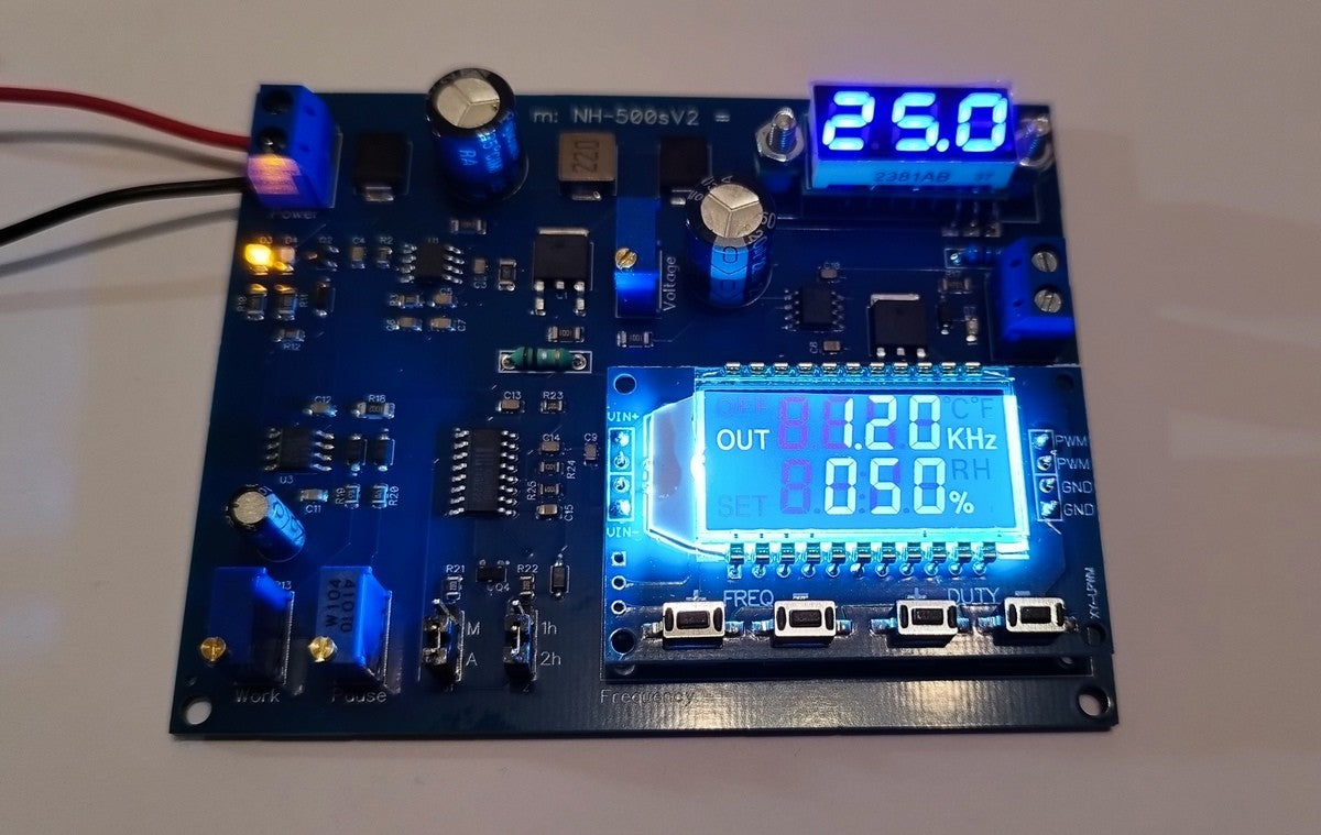 Bee venom collector controller (ver. NH-500s project)