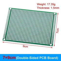 7x9 cm Double Side Prototype Board