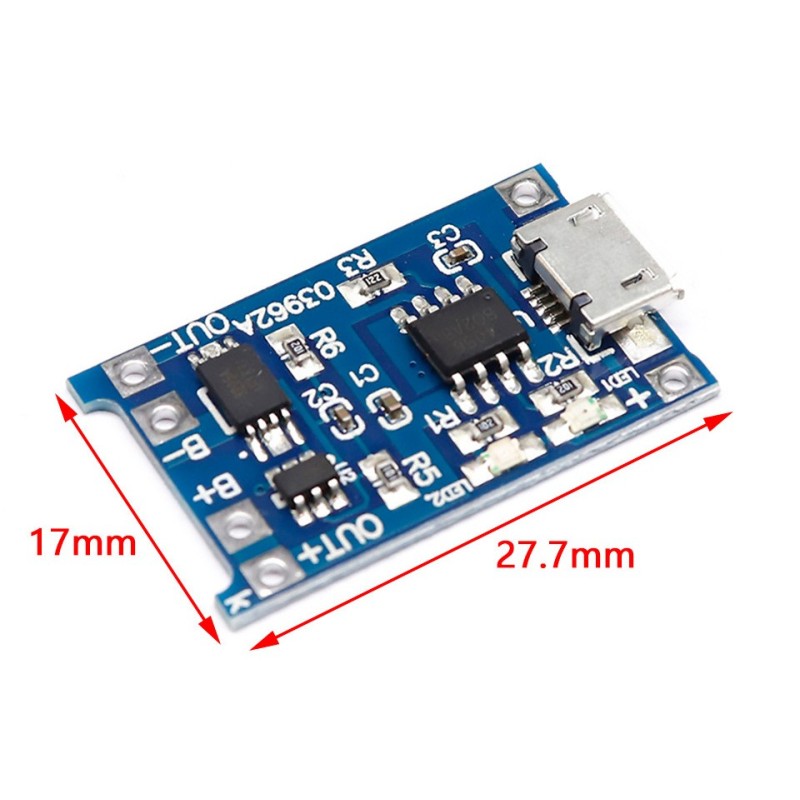 18650 Lithium Battery Charger Module