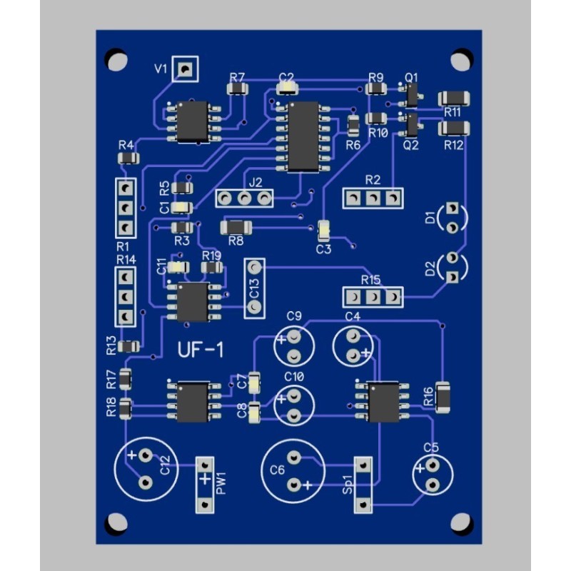 Ion detector (UF-1 Project SMD)