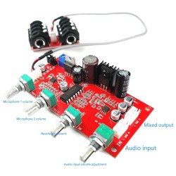 Microphone Amplifier Board with Reverb