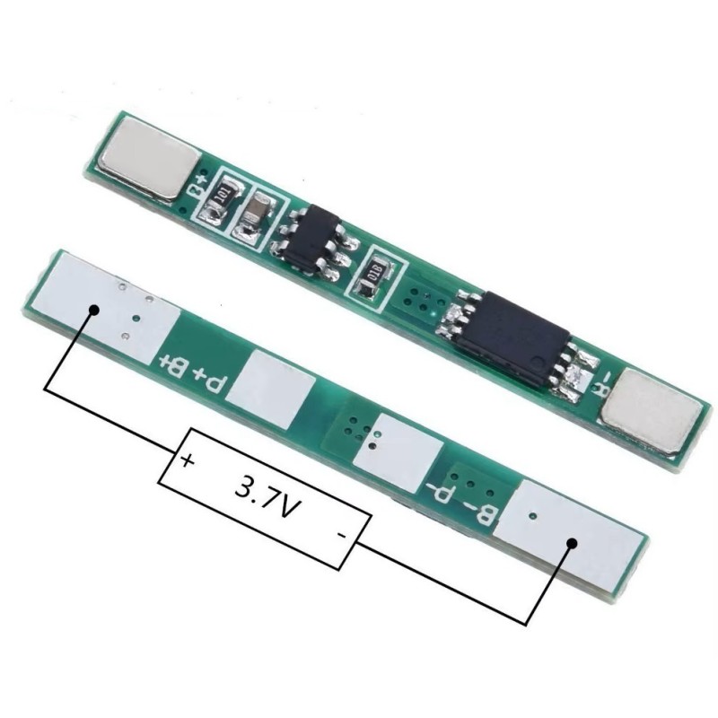 3.7V 3A Li-Ion BMS PCM battery protection board