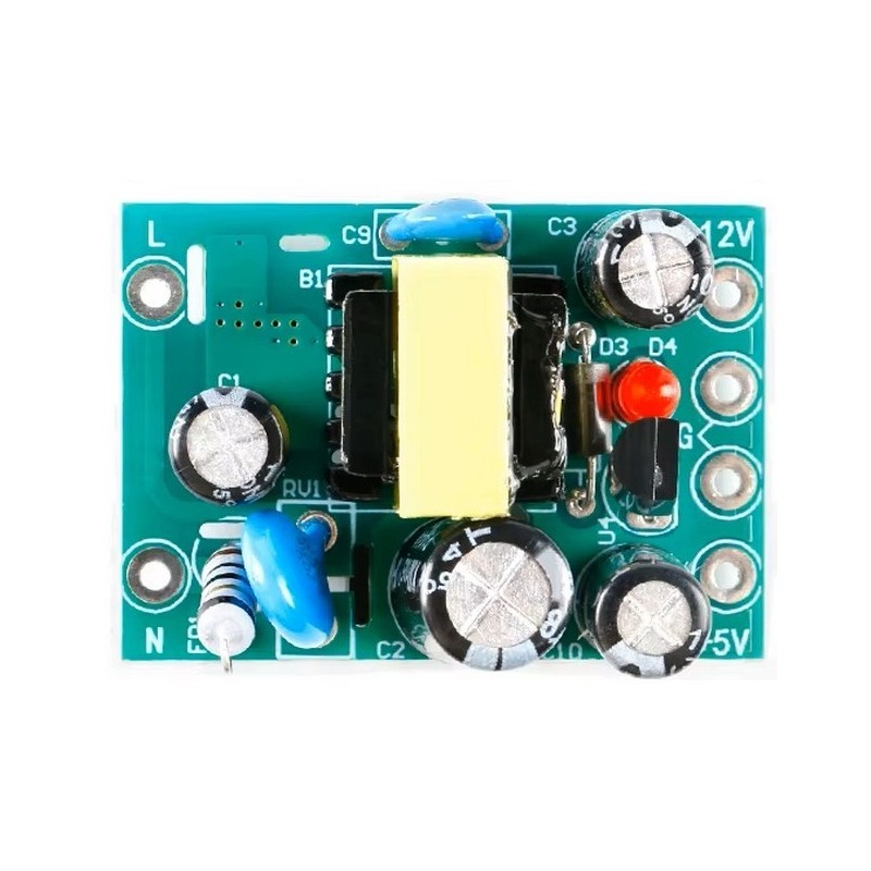 Power Supply Module 220V - 5V/12V