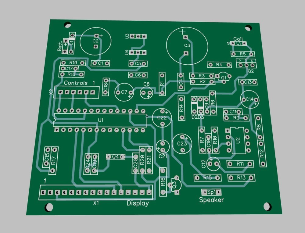 PI металотърсач (проект NH-250)