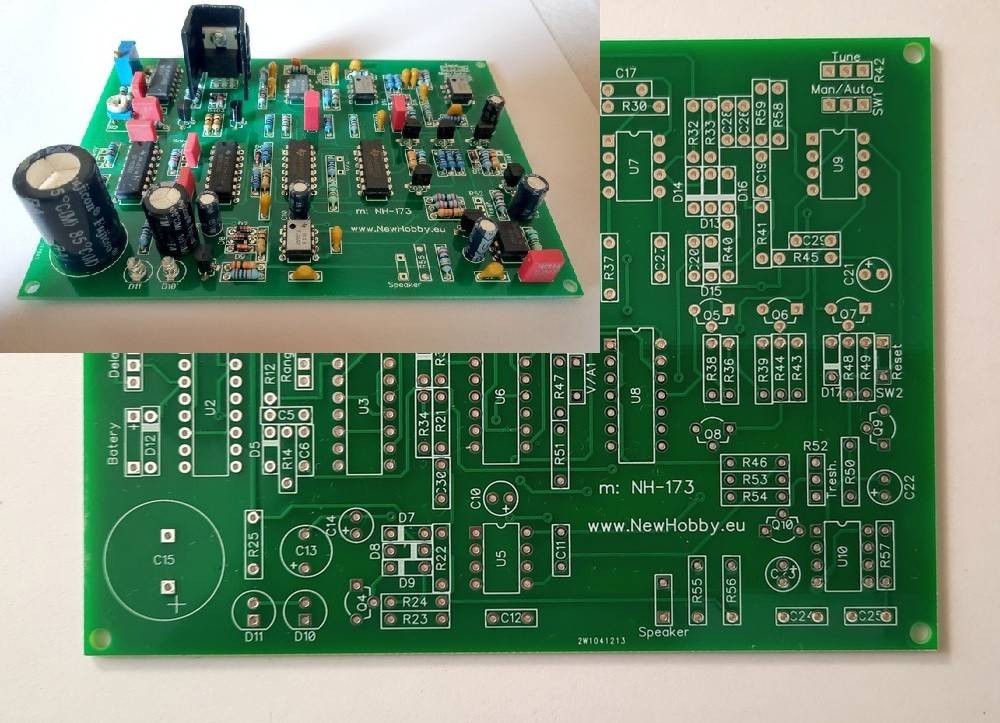PI детектор за дълбоко търсене (проект NH-173)