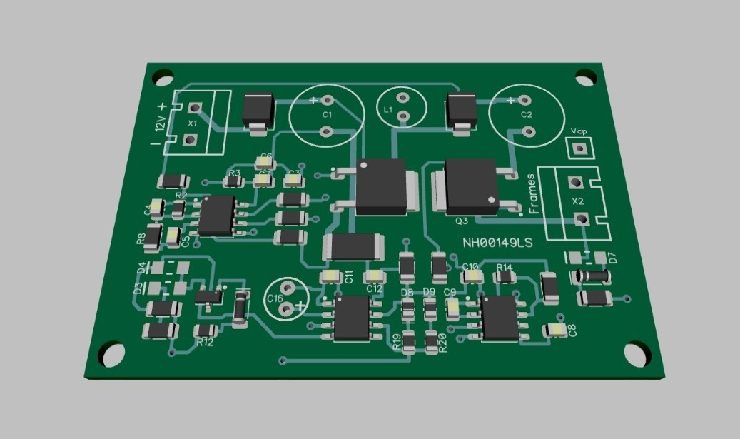 Bee venom collector controller (ver. Light, project), SMD
