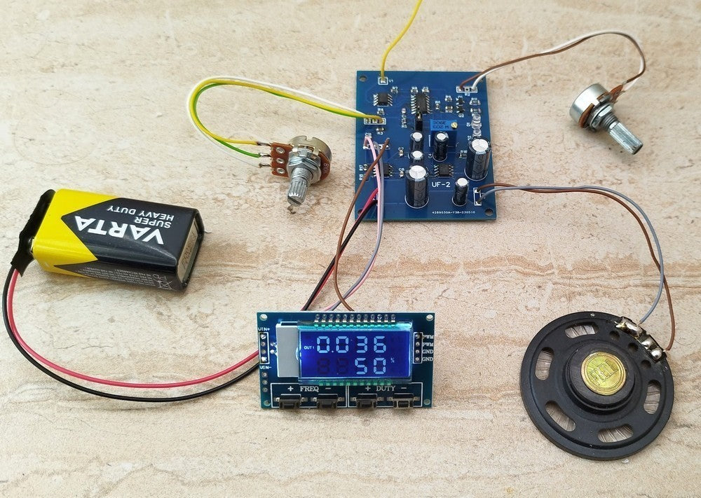 Йонен детектор (проект UF-2 SMD)