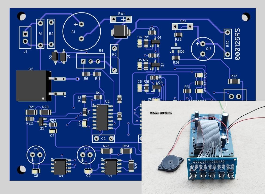 PI metal detector (NH-126RS Project)