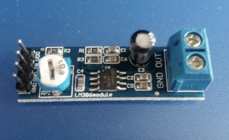 LM386 модул за аудио усилвател