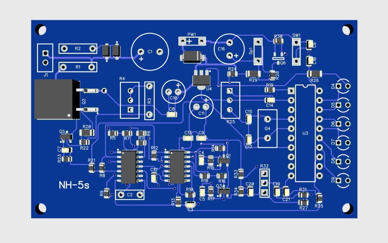 PI metal detector (NH-5s project)