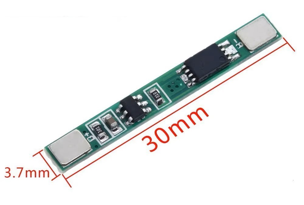 3.7V 3A Li-Ion BMS PCM battery protection board