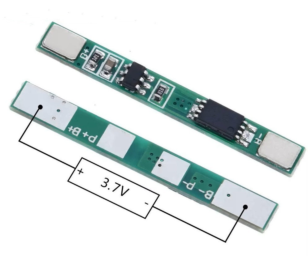 3.7V 3A Li-Ion BMS PCM battery protection board