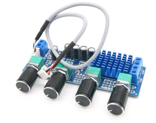 Audio amplifier 2x80W