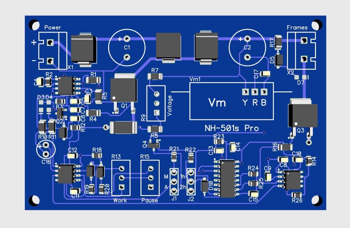 Bee venom collector controller (ver. NH501s PRO project)
