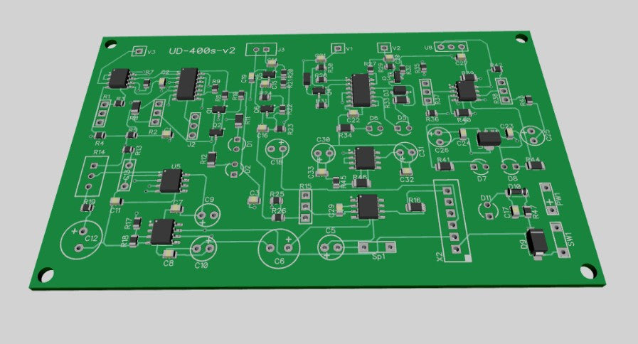 Earth anomalies detector (UD-400s SMD PROJECT)