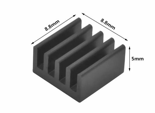Heat sink 8.8 x 8.8 mm