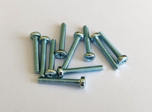 10 pcs screws 3x22mm (round head)
