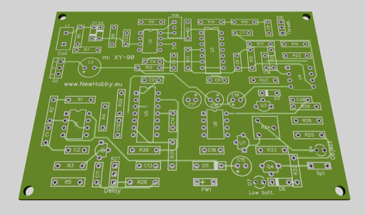 PI металотърсач (проект XY-90)